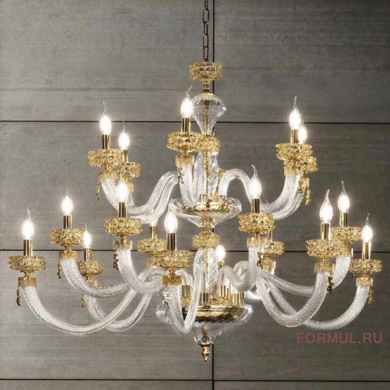 Люстра Lux illuminazione Anais – Lampadario 12+6 luci